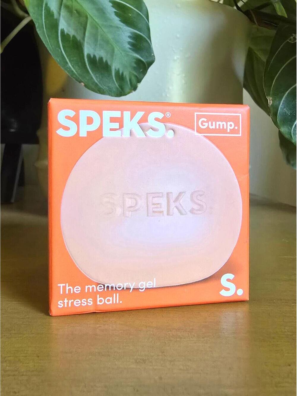 NIB Speks Original Gump Memory Gel Stress Ball - Reef